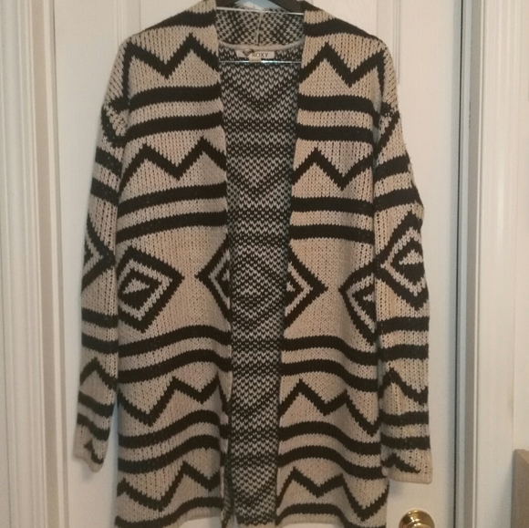 Roxy Sweaters - Roxy long open front cardigan